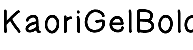 KaoriGelBold Bold.ttf