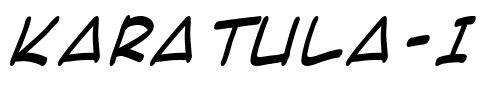 Karatula Italic.ttf