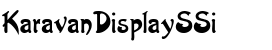 KaravanDisplaySSi Regular.ttf