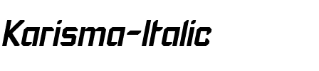Karisma Italic.ttf