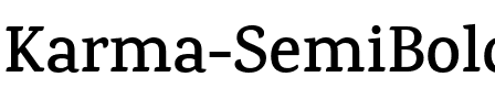 Karma SemiBold Regular.ttf