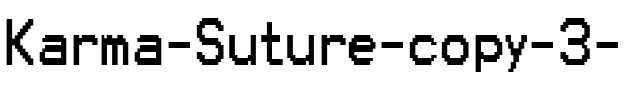 Karma Suture Regular.ttf