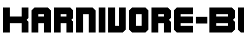Karnivore Black Regular.ttf