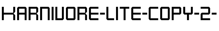 Karnivore Lite Regular.ttf