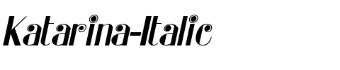 Katarina Italic.ttf