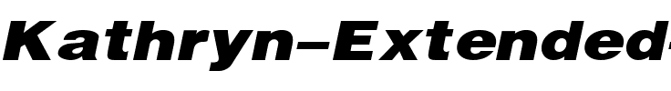 Kathryn-Extended Italic.ttf
