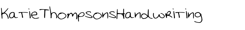 KatieThompsonsHandwriting Medium.ttf