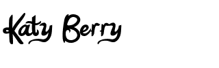 Katy Berry Normal.ttf