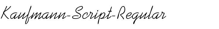 Kaufmann Script Regular.ttf