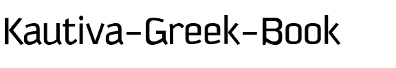 Kautiva Greek Book Regular.ttf