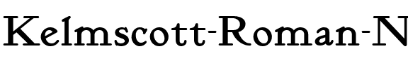 Kelmscott Roman NF Regular.ttf