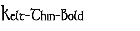 Kelt Thin Bold.ttf