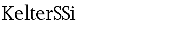 KelterSSi Regular.ttf