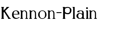 Kennon Plain.ttf