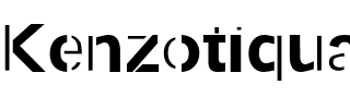 Kenzotiqua Regular.ttf