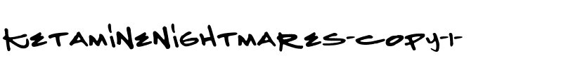 KetamineNightmares Medium.ttf