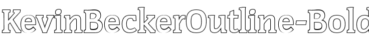 KevinBeckerOutline Bold.ttf
