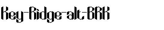 Key Ridge alt BRK Normal.ttf