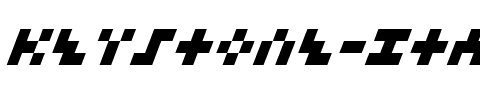 Keystone Italic Italic.ttf