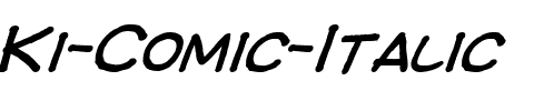 Ki Comic Italic.ttf