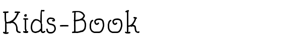 Kids Book Normal.ttf