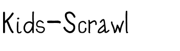 Kids Scrawl Regular.ttf