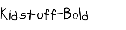 Kidstuff Bold.ttf