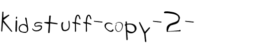 Kidstuff Regular.ttf