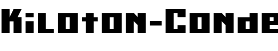Kiloton Condensed Normal.ttf