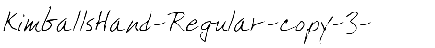 KimballsHand Regular.ttf