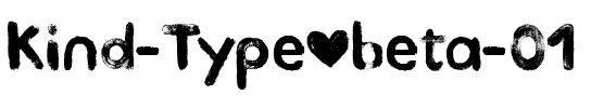 Kind Type_beta-01 Regular.ttf
