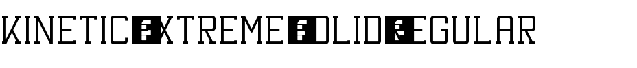Kinetic Extreme Solid Regular.ttf