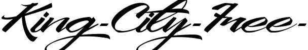 King City Free Font Calligraphy.ttf