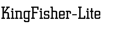 KingFisher Lite Regular.ttf
