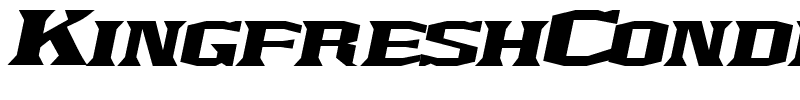 KingfreshCondensed Italic.ttf