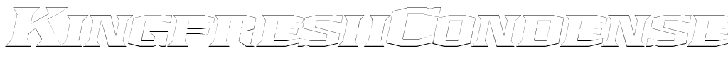 KingfreshCondensedOutline Italic.ttf