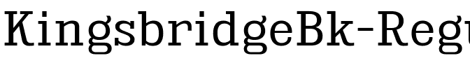 Kingsbridge Bk Regular.ttf