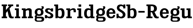 Kingsbridge Sb Regular.ttf
