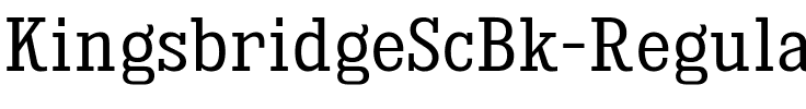 Kingsbridge Sc Bk Regular.ttf