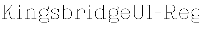 Kingsbridge Ul Regular.ttf