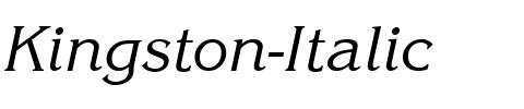 Kingston Italic.ttf