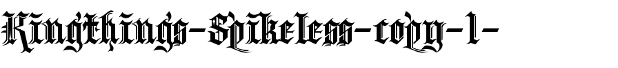 Kingthings Spikeless Regular.ttf