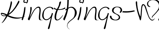Kingthings Wrote Regular.ttf