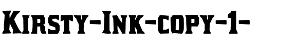 Kirsty Ink Regular.ttf