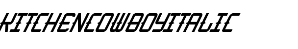 KitchenCowboyItalic Regular.ttf