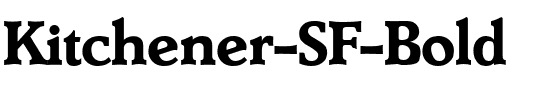 Kitchener SF Bold.ttf