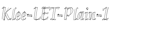 Klee LET Plain.ttf