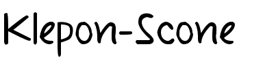 Klepon Scone Normal.ttf