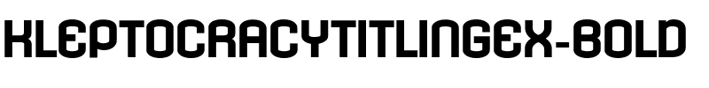 Kleptocracy Titling Ex Regular.ttf