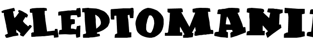 Kleptomaniac Regular.ttf